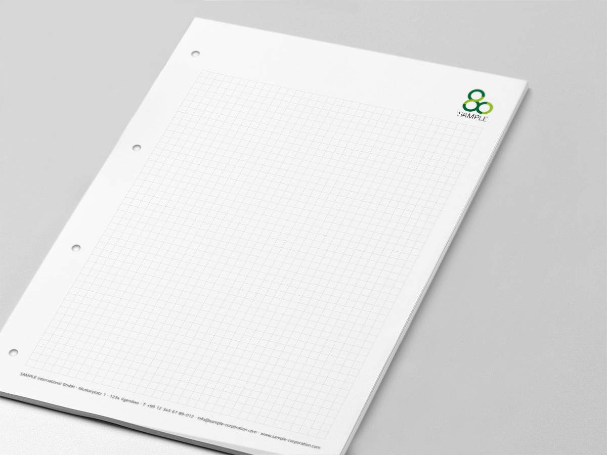 Notepads with logo