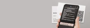 Visitenkarten mit QR-Code